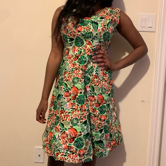 BNWOT colourful dress - Picture 2 of 5